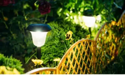 Iluminación de jardines en Madrid